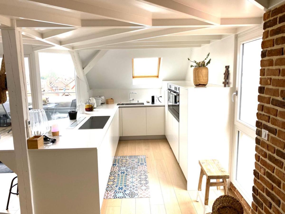 Appartamento La Cle Des Toits Colmar Esterno foto